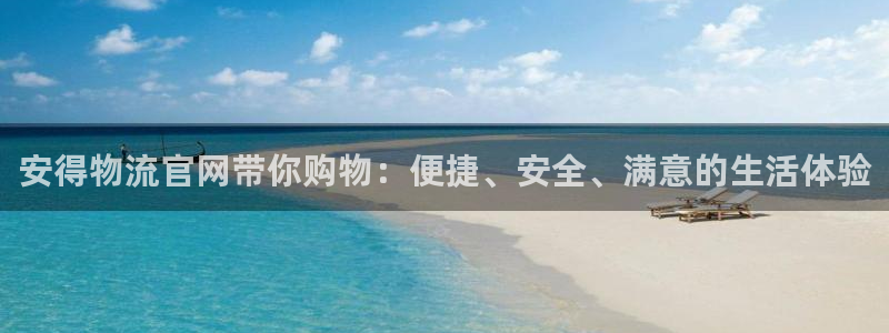 ,优游国际游戏链接：安得物流官网带你