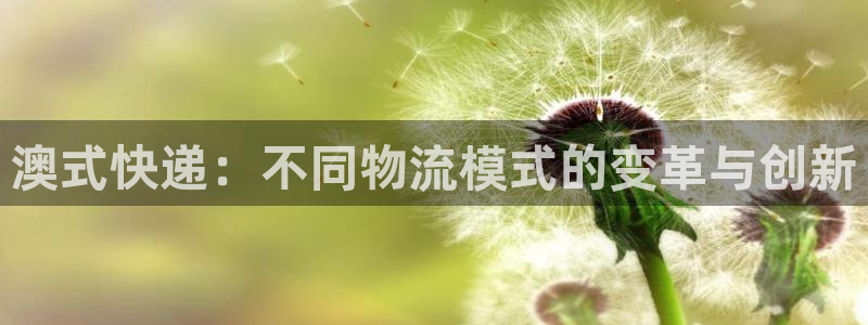,优游国际pg麻将胡了：澳式快递：不